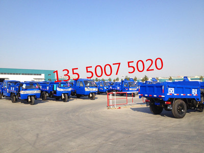 成都時風電啟動柴油三輪車 簡易棚載重三輪車 拉混凝土工礦柴油三輪車